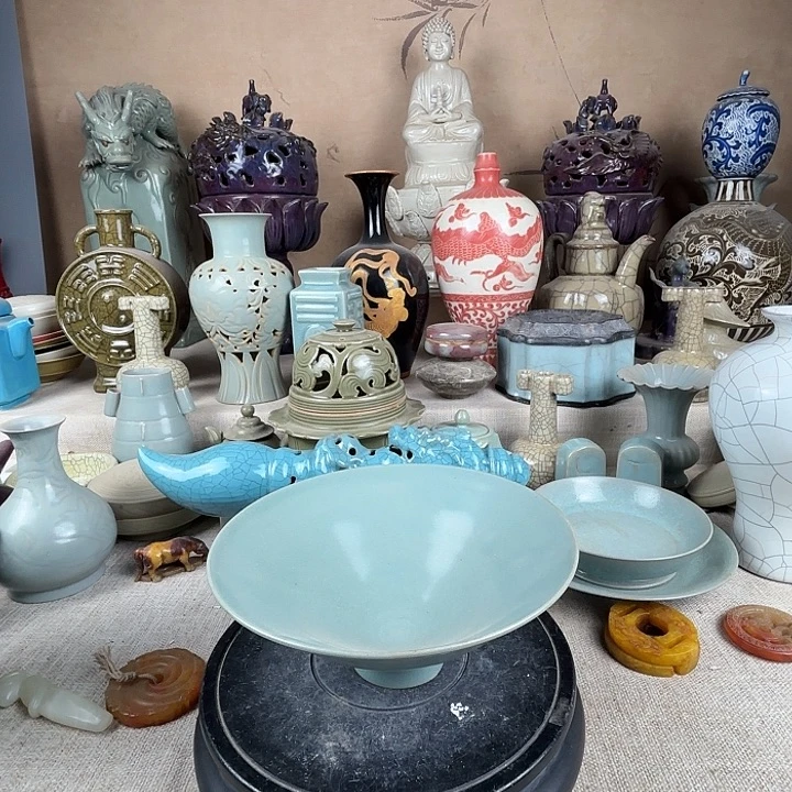 摆件瓷器好好看哦