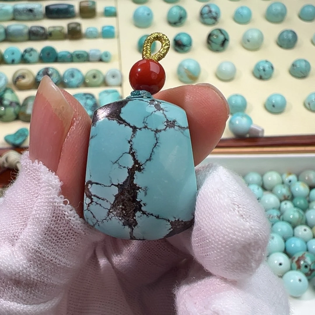 绿松石无事牌未镶嵌