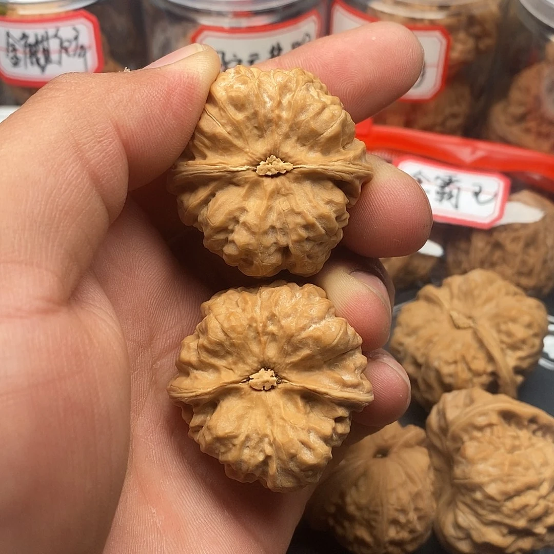 文玩核桃把件明****堂蛤蟆40全