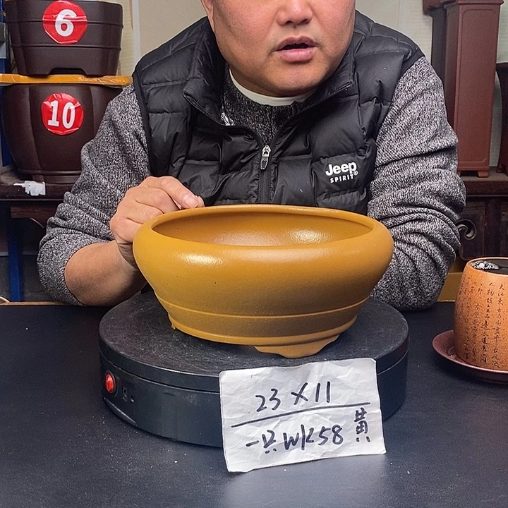 花盆紫砂货号一只WK58