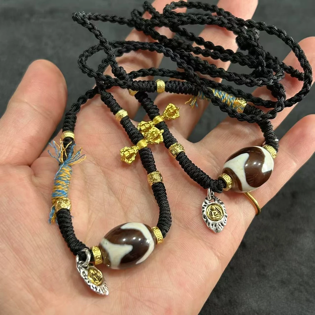 【佳哥严选】J08872-玛瑙diy脖挂（牙牙）-多样性发其一-15*19mm