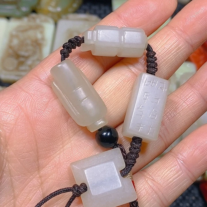 吊坠白玉菩提精选