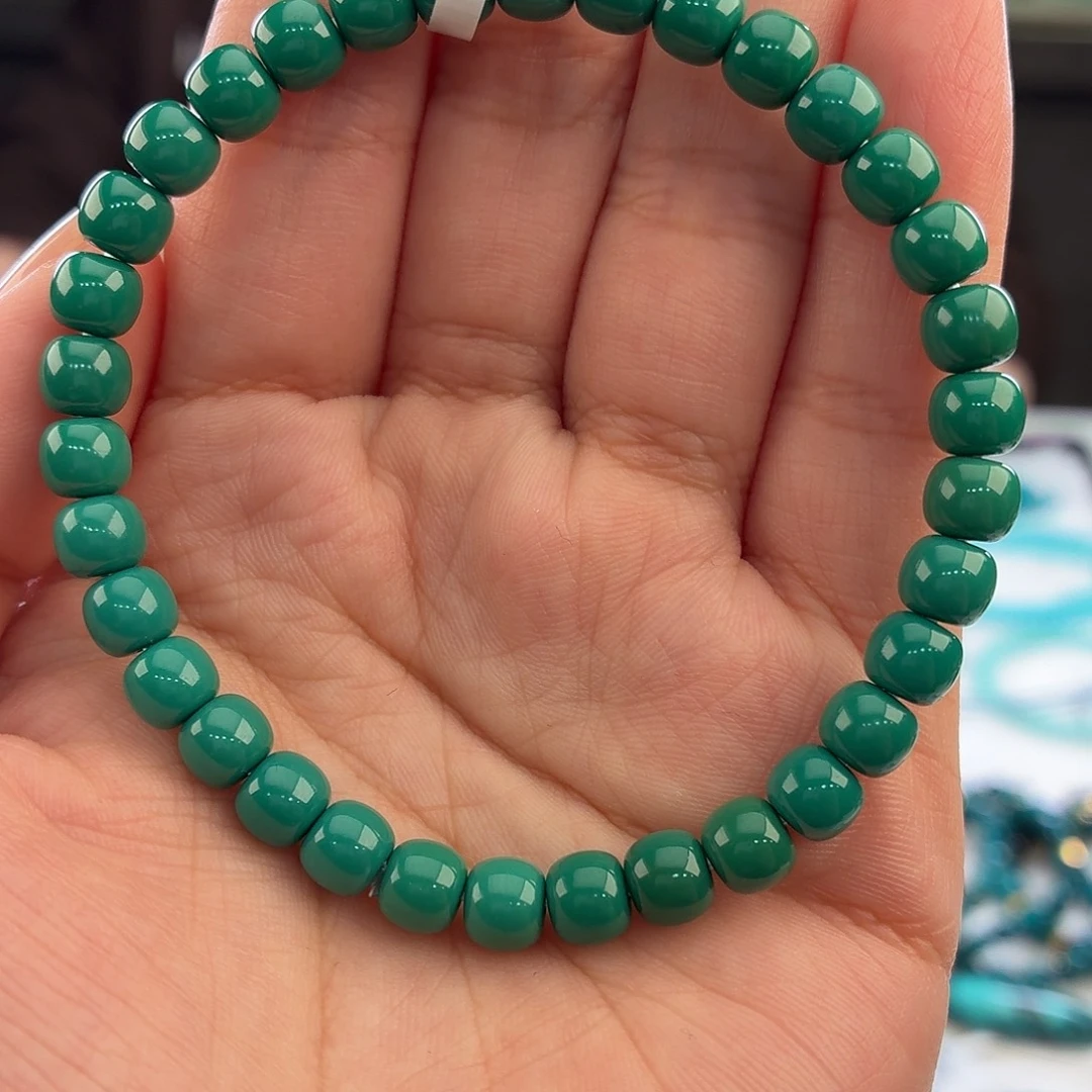 绿松石未镶嵌手串6mm