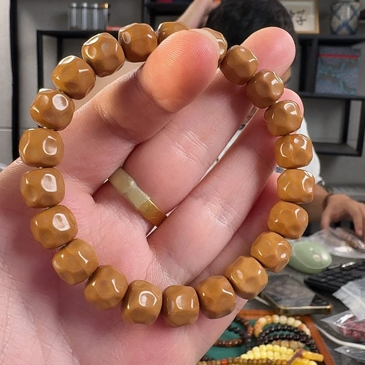 猴头核桃手串B5305奶酪猴头核桃手串10mm