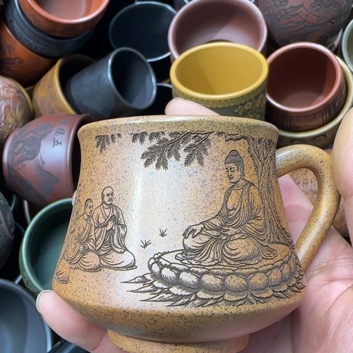 茶杯紫砂全手工制作工艺