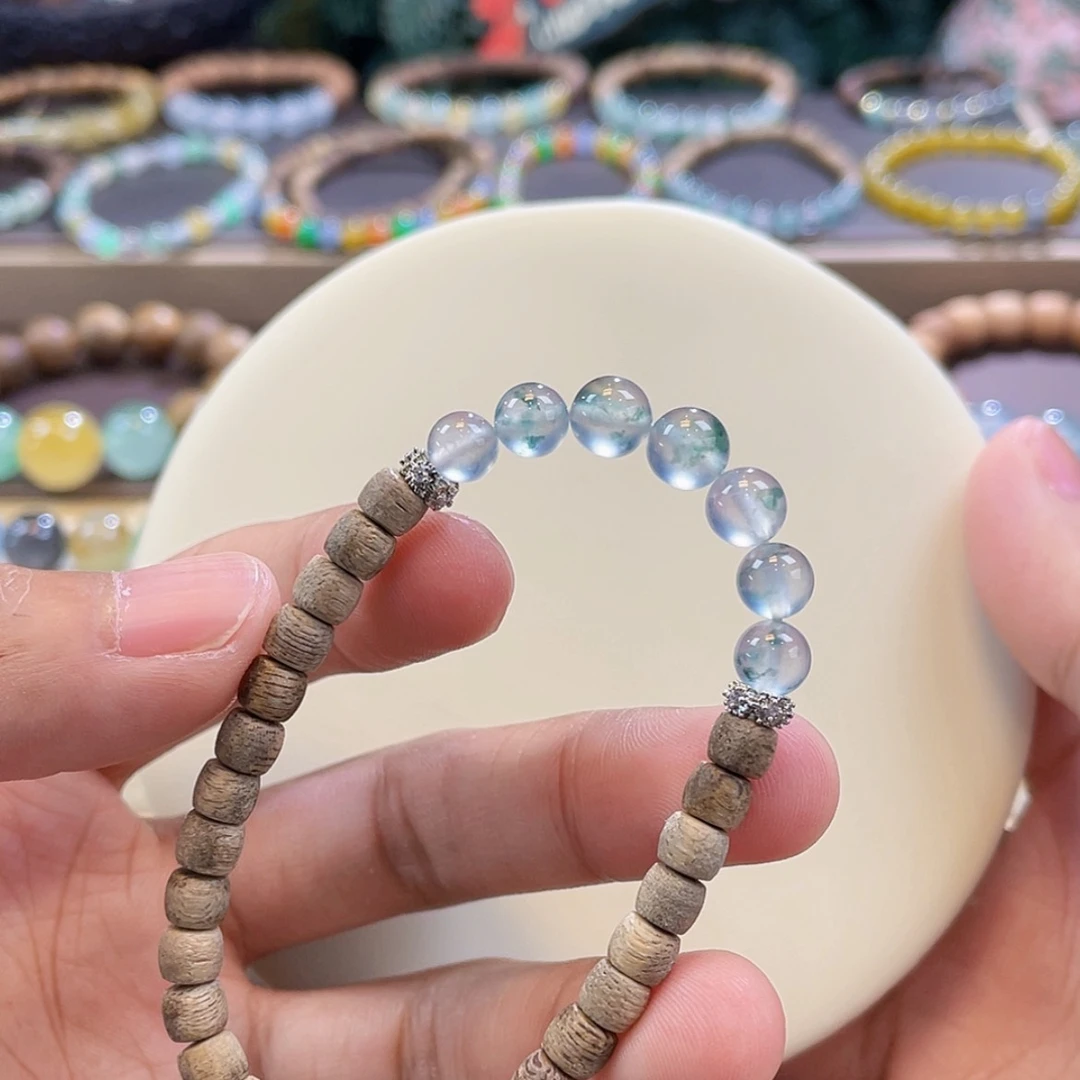 【闪购商品】颈饰未镶嵌翡翠玻璃木那飘花