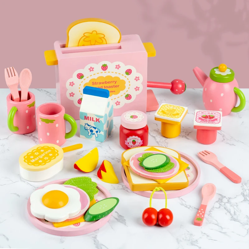 儿童仿真茶壶下午茶杯茶具男女孩过家家厨房玩具套装公主生日礼物