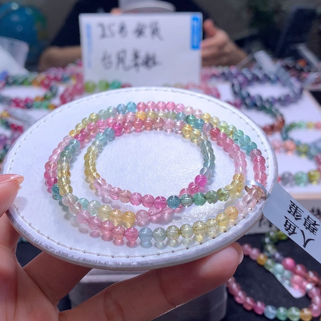 【闪购商品】未镶嵌手串碧玺4.3m