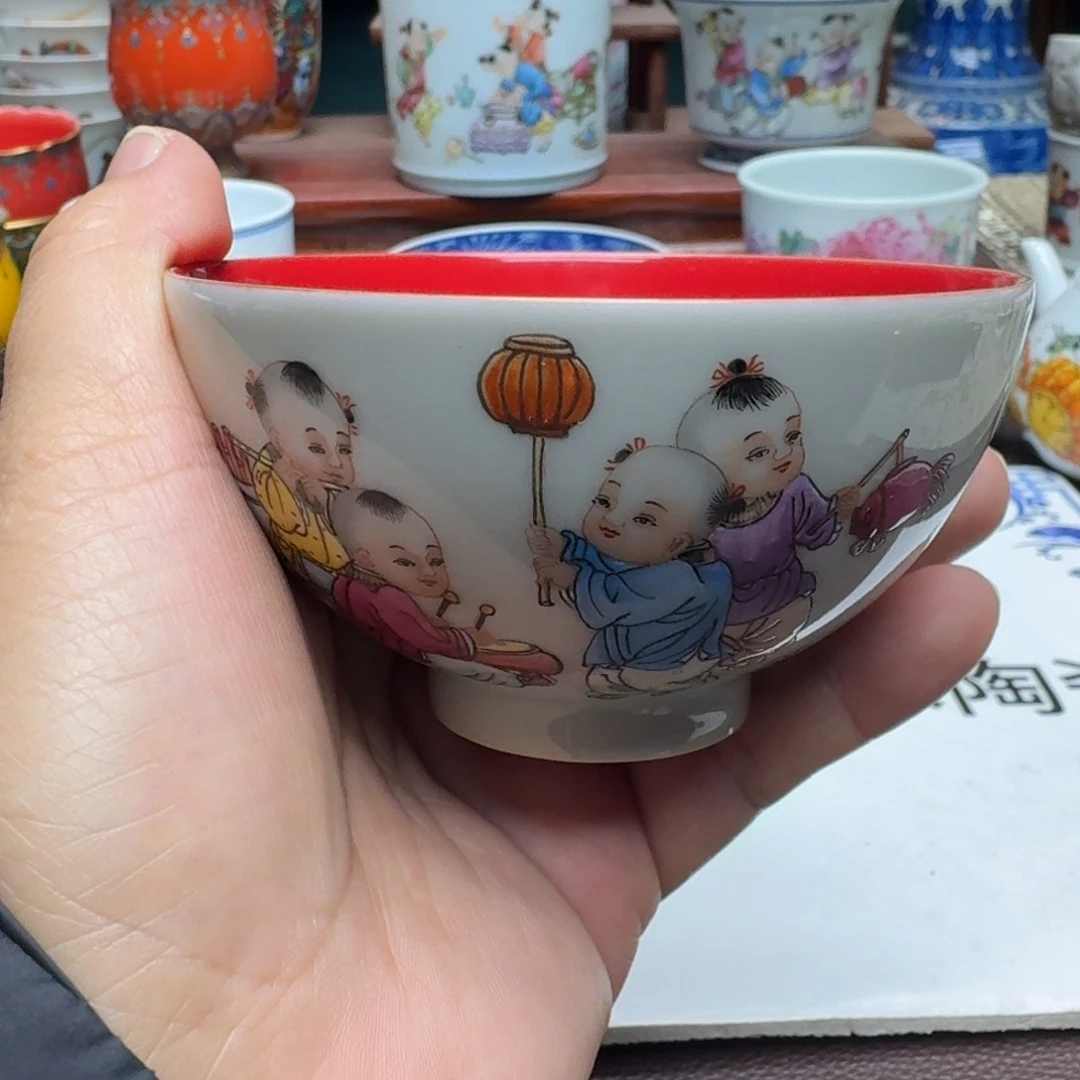 景德镇手工手绘展示