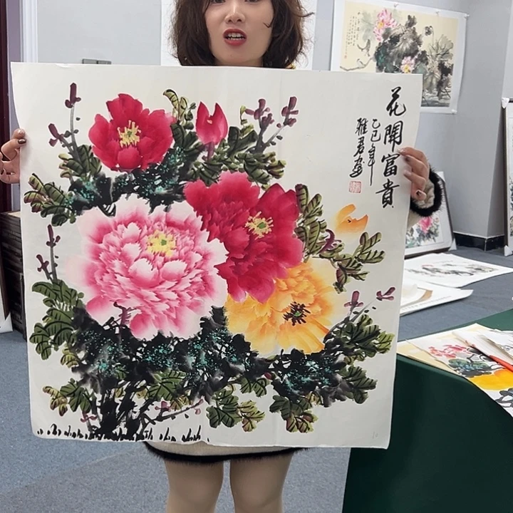 国画纯手绘国画作品大捡漏！！！