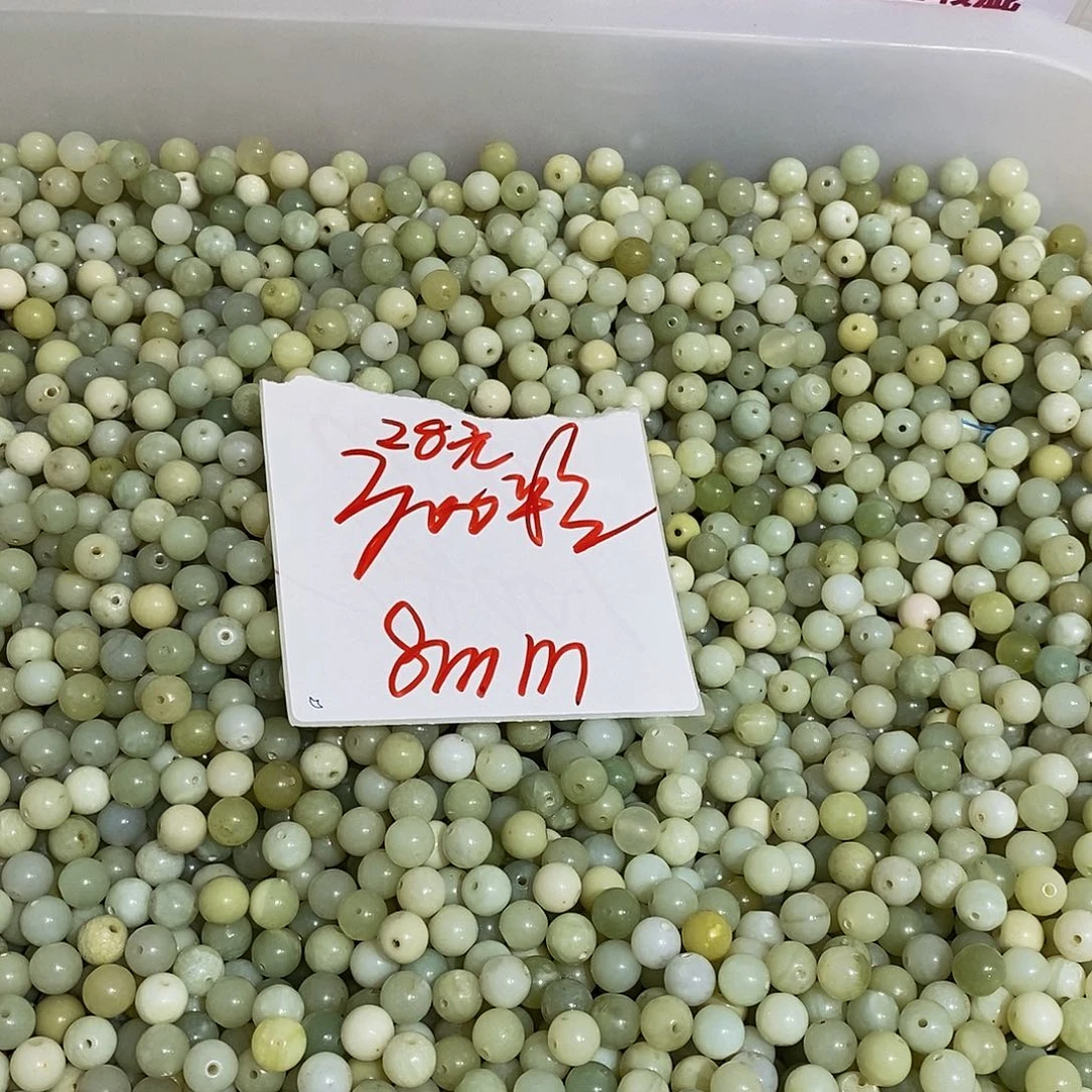合金蛇纹石玉颈饰301
