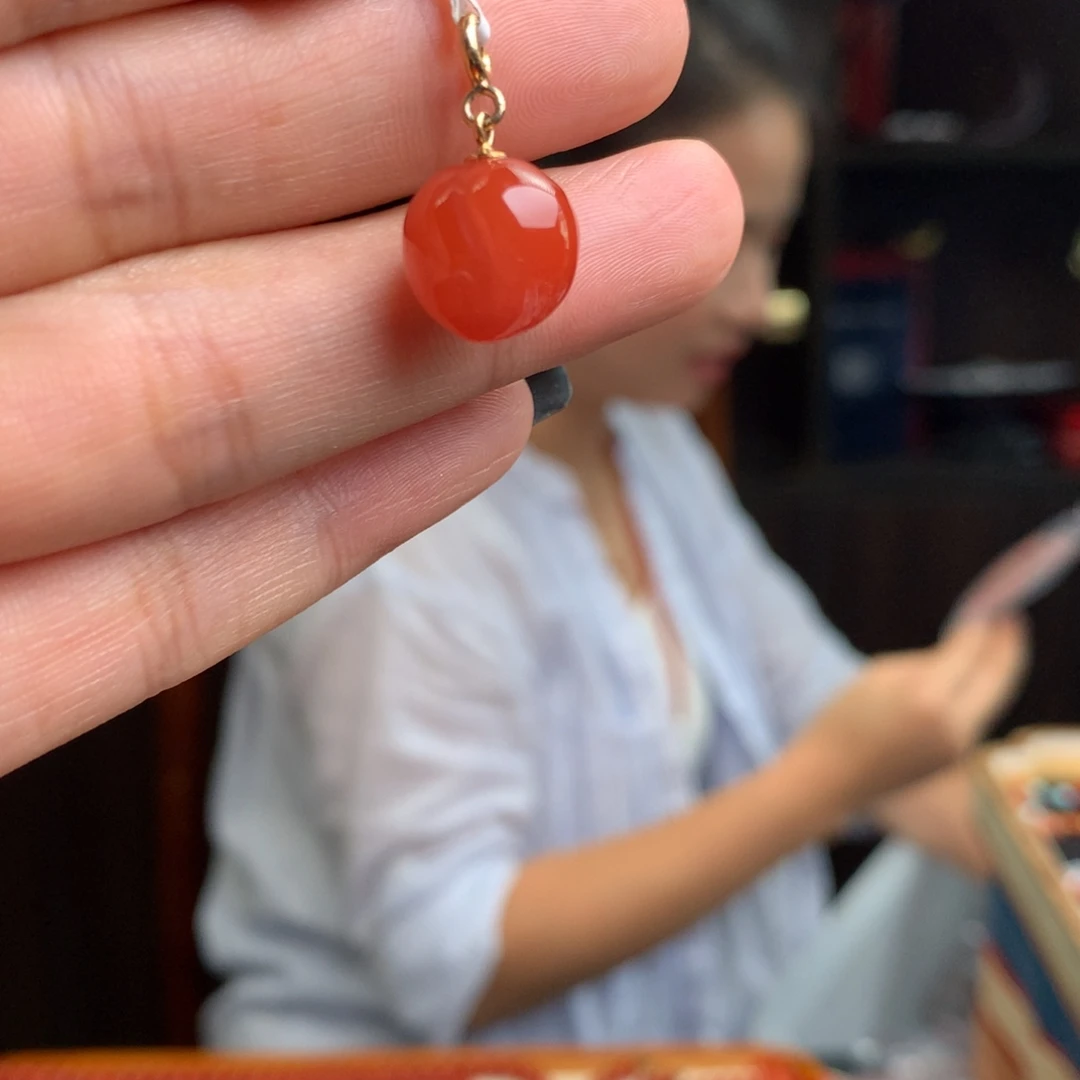 未镶嵌南红玛瑙南红玛瑙桃子