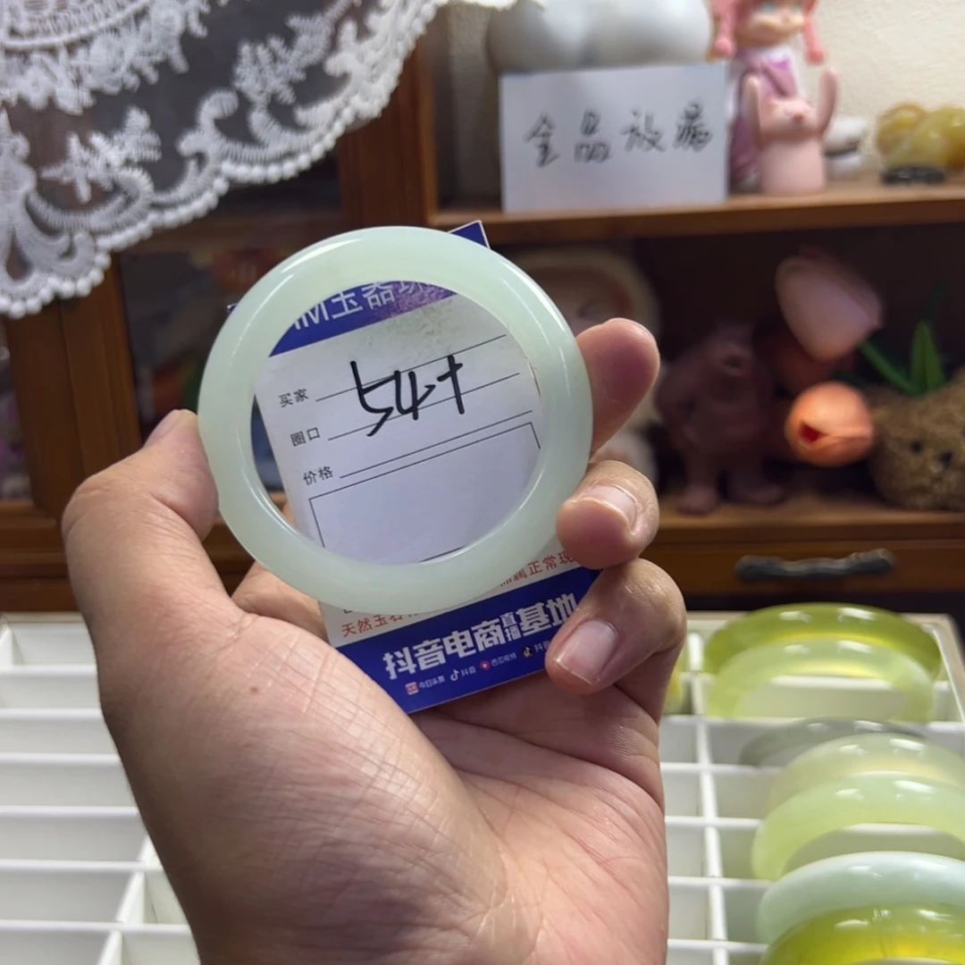 未镶嵌蛇纹石玉手镯414