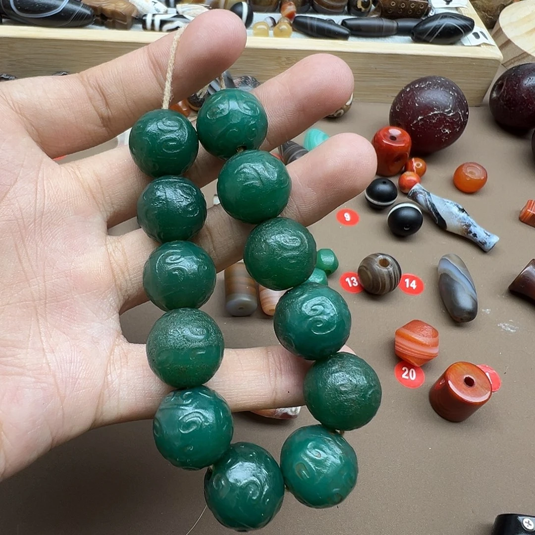 凡***）玛瑙/玉髓合金珠宝半成品