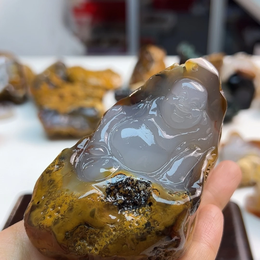 玛瑙/玉髓未镶嵌颈饰