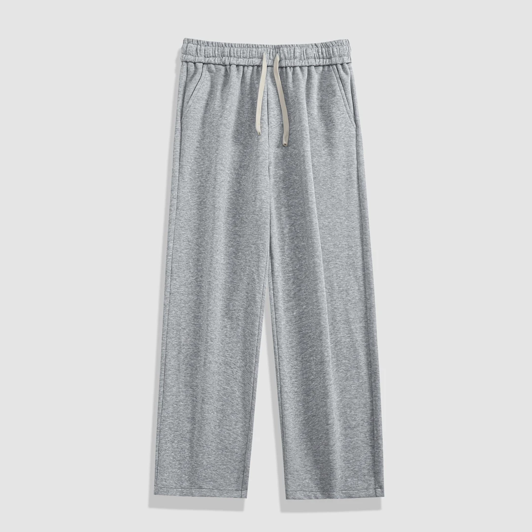 BKF秋冬新款加绒加厚宽松直筒休闲裤长裤WK80-1