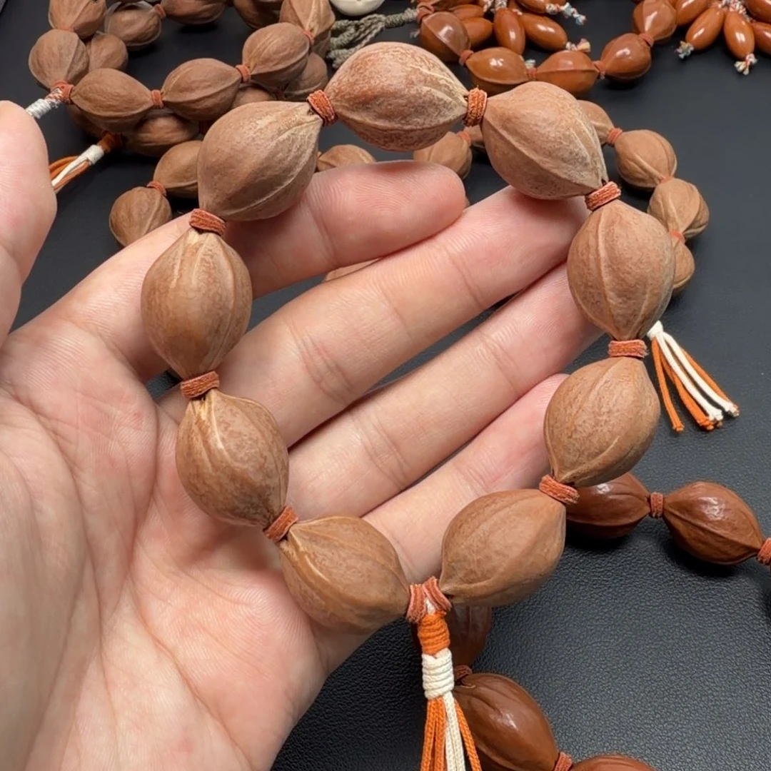 橄榄核手串19/27梅林铁核 头货