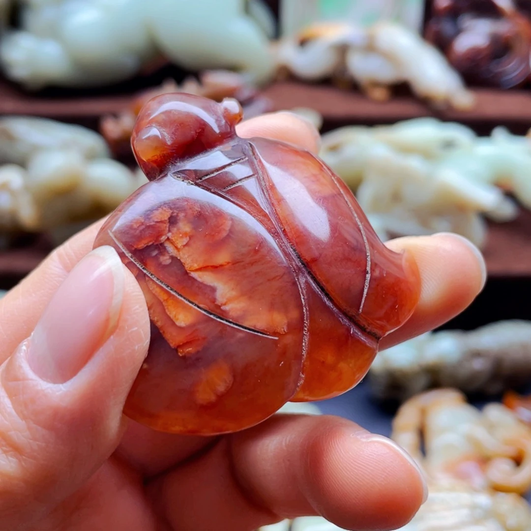 吊坠白玉菩提摆件