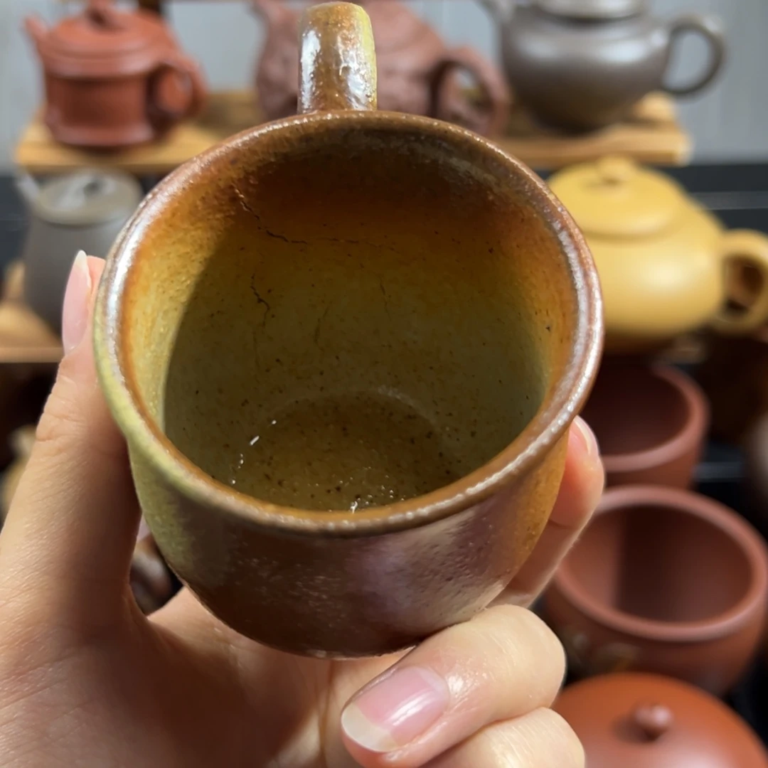 茶杯紫砂微瑕不退不换