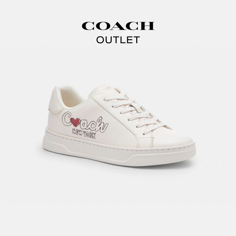 COACH/蔻驰 女士时尚百搭轻便舒适经典系带HIGH LINE运动鞋