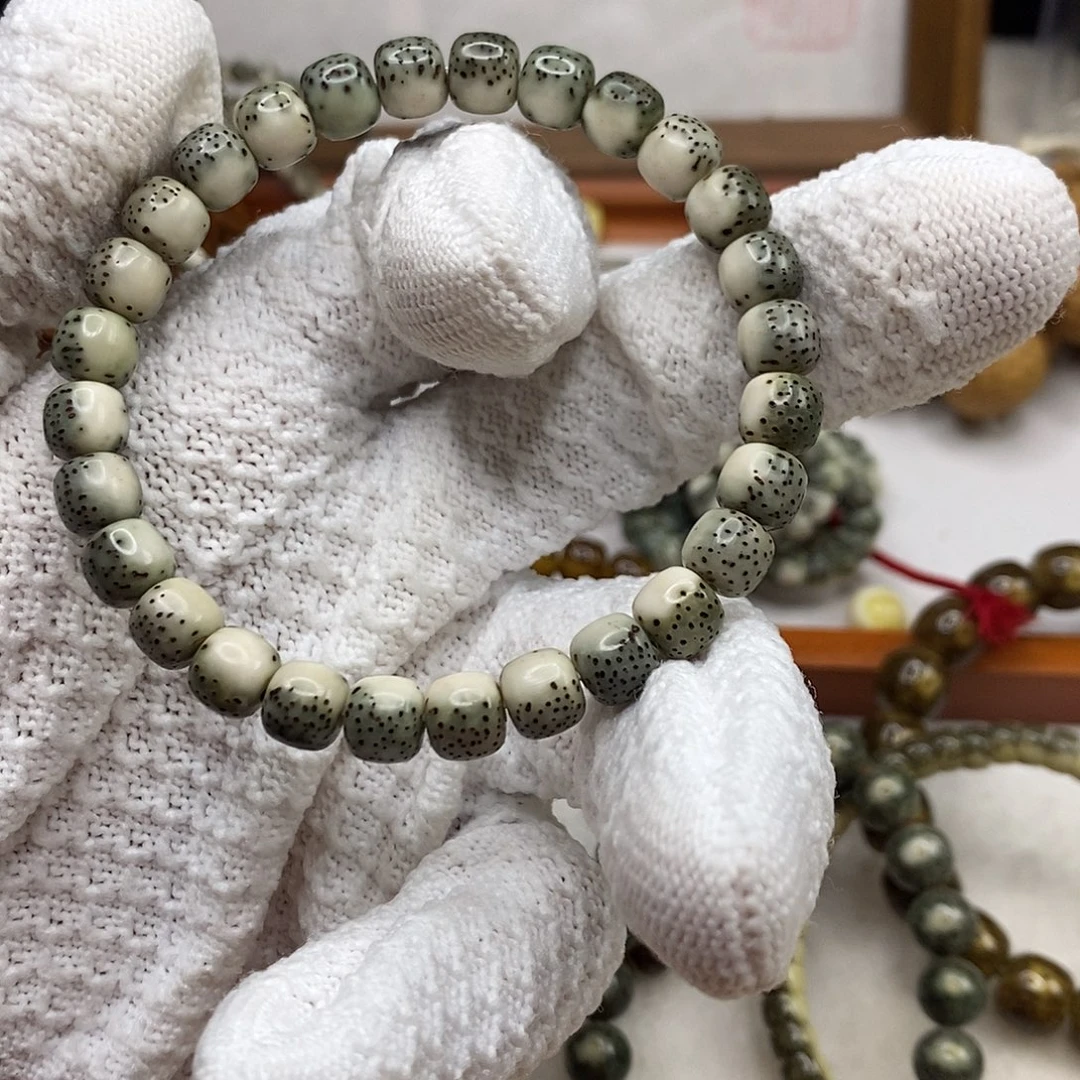 别***乐吊坠星月菩提卡8/7绿包白河豚半壁