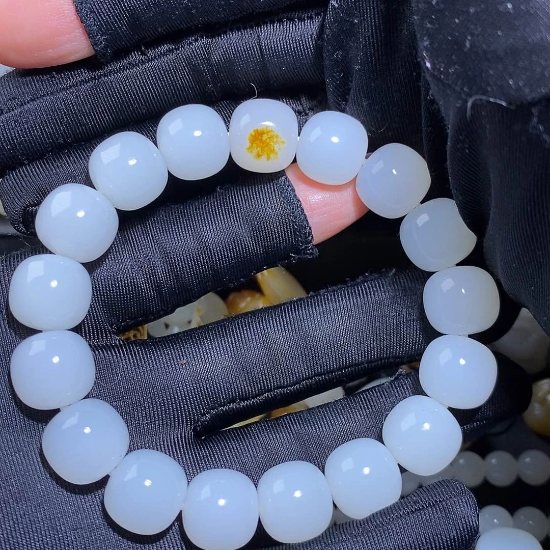 和田玉套链未镶嵌小*