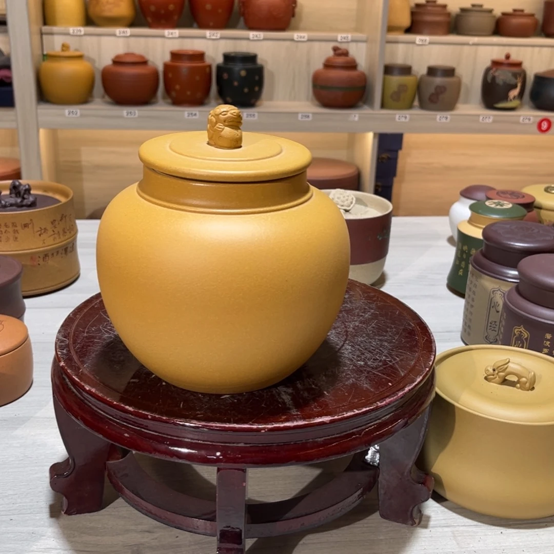 紫砂茶叶罐紫砂的制作