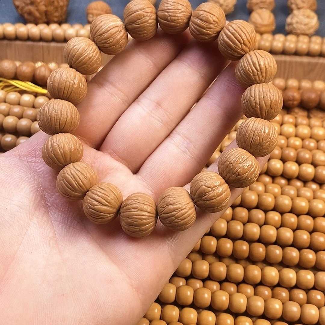 桃核吊坠土豪手串