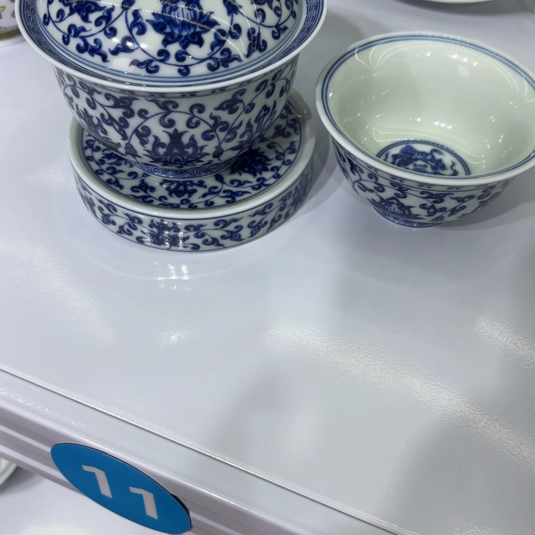 盈***业景德镇陶瓷三件套