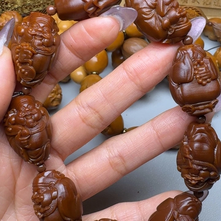 手串/手链橄榄核财神