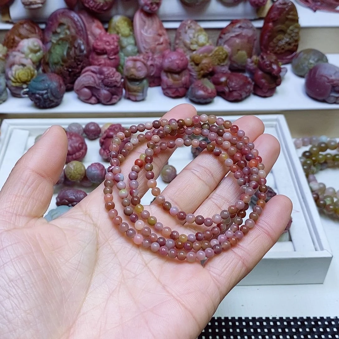玛瑙/玉髓盐源玛瑙手串未镶嵌