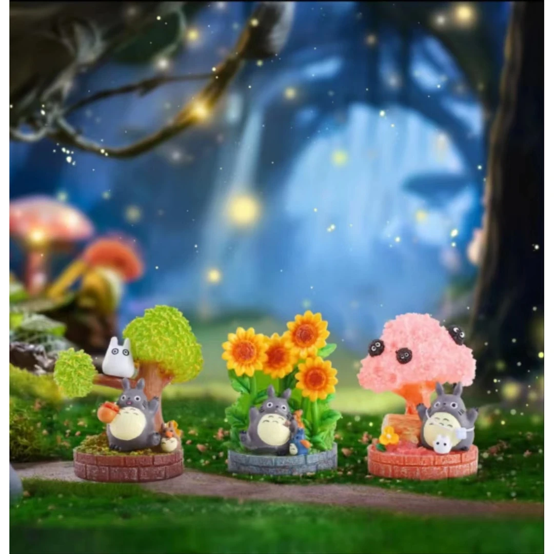 风之谷的精灵宫崎骏龙猫灯盲盒