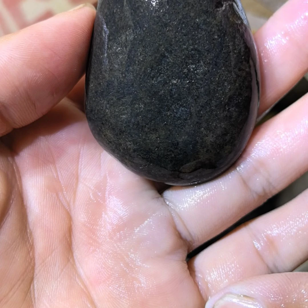 用***3有机玻璃藏玉药王石原石一个