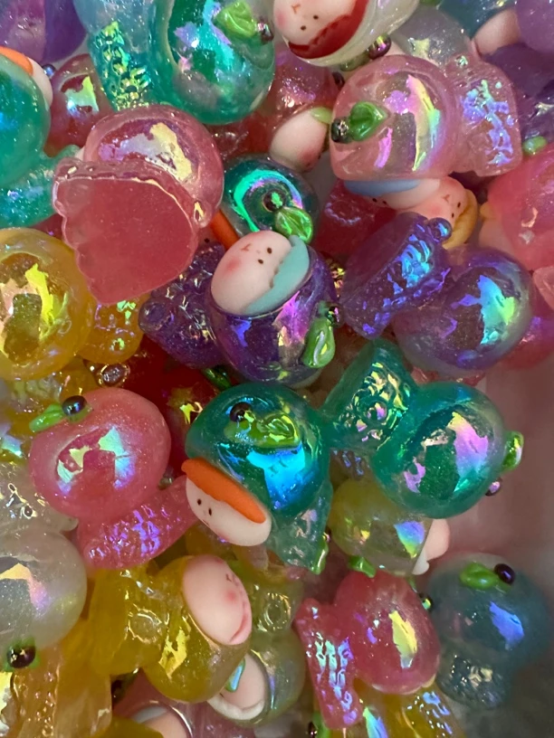 （蜂巢）电镀折耳李四儿童diy玩具