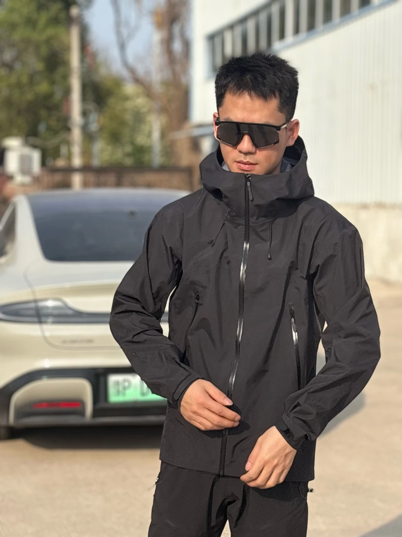 兵兵冲锋SV7硬壳冲锋衣尼龙高性能徒步登山外套全压胶全溢胶工艺