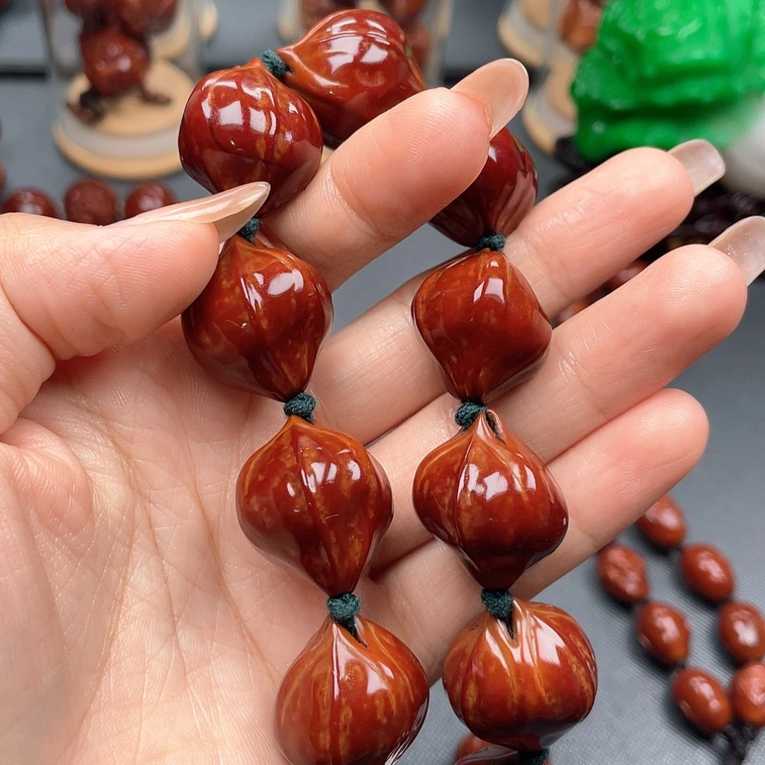 哈***年橄榄核手串素核手串