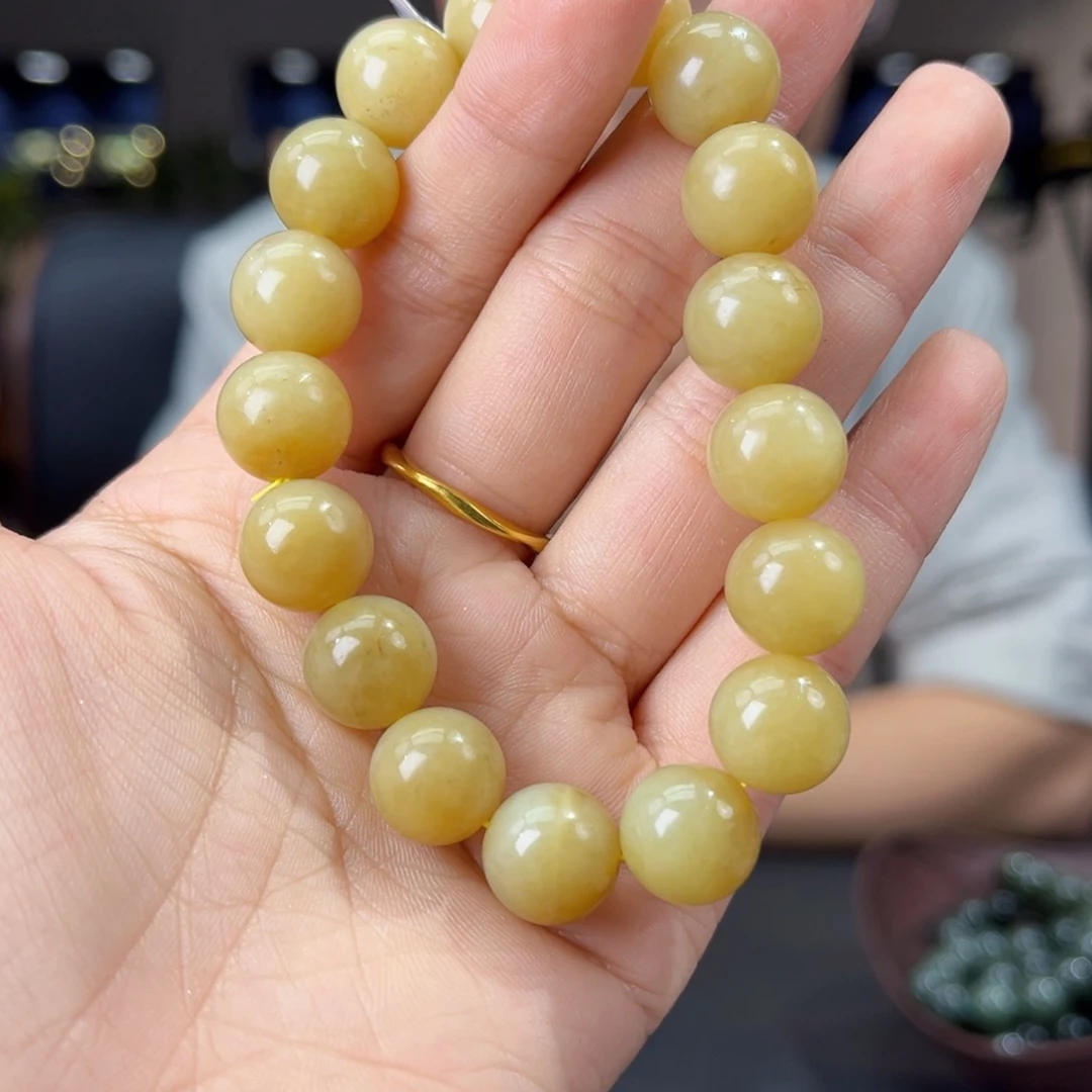 未镶嵌手串和田玉天然和田玉新疆糖12