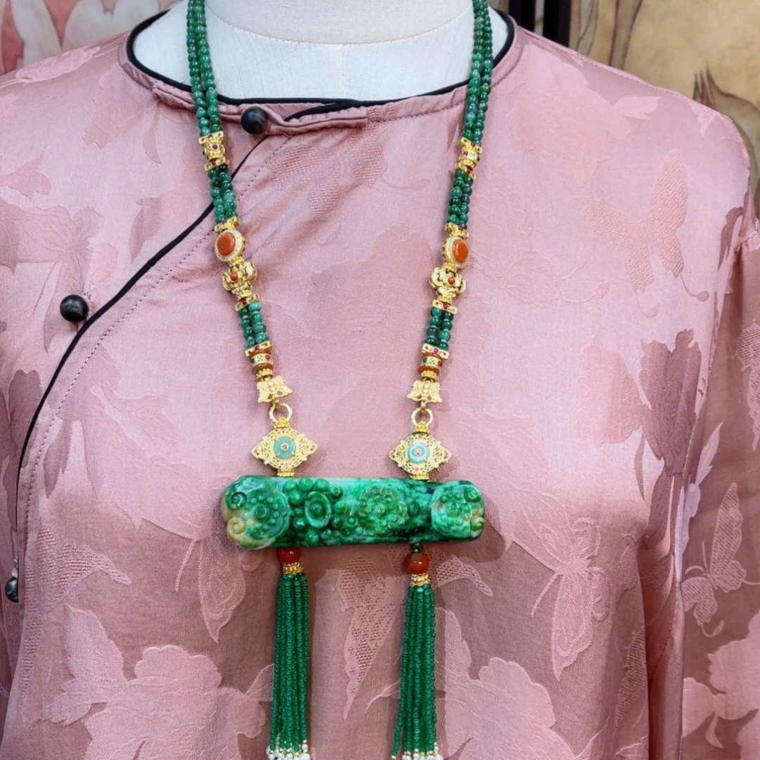 翡翠颈饰合金48小时鉴赏期