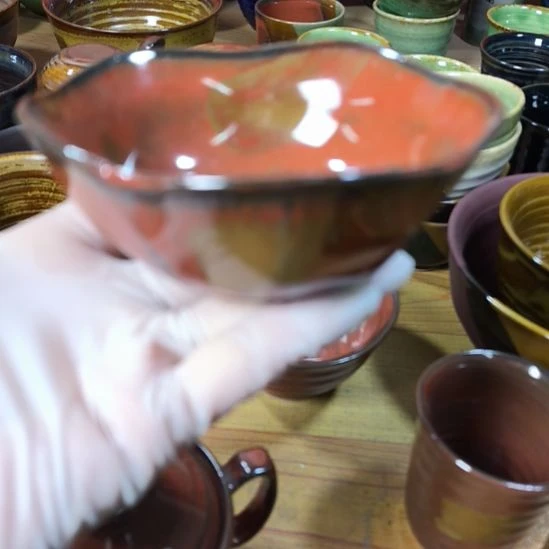 瓷片磁州窑五厂盘碗壶杯有瑕疵