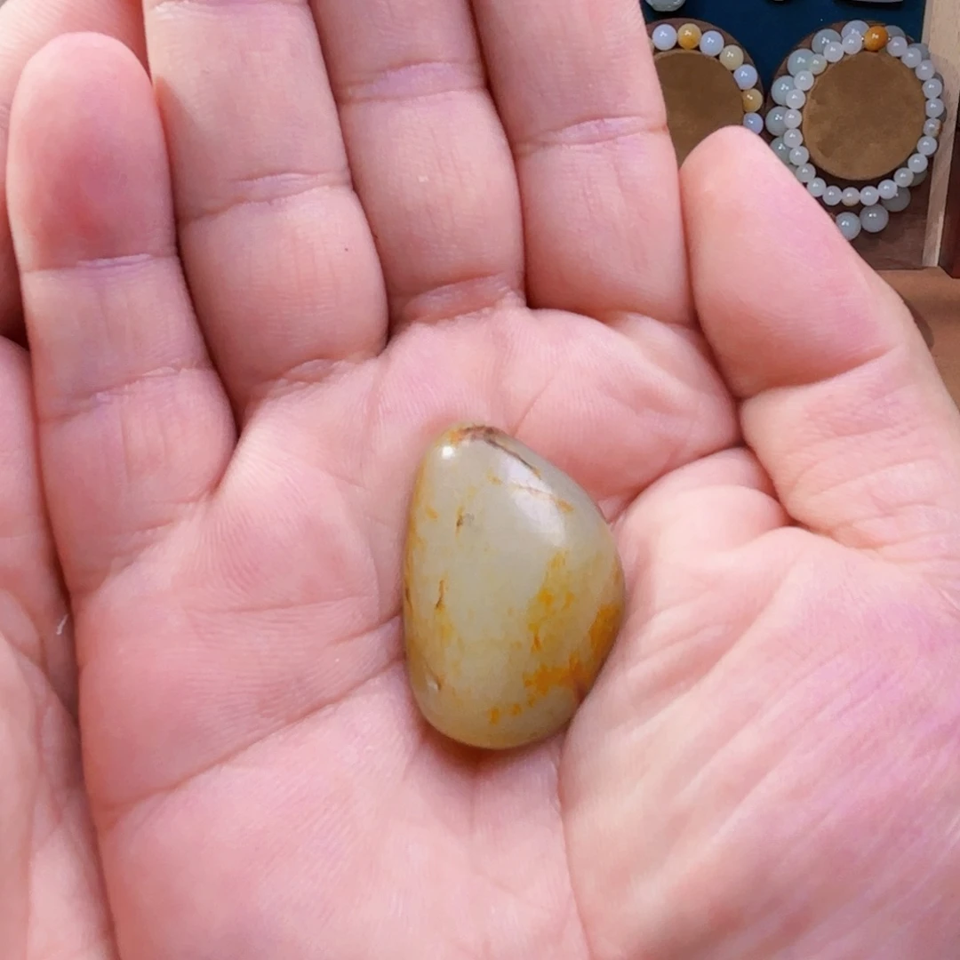 和田玉未镶嵌吊坠(不含链)