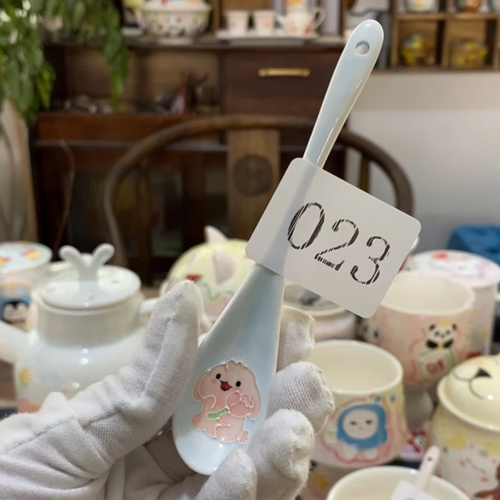 杯残*景德镇釉下彩手绘