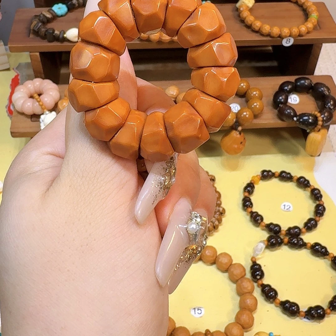 星月菩提手串大肠手捻素圈