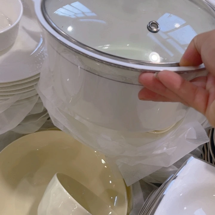 瓷片小资八寸汤锅一个微瑕