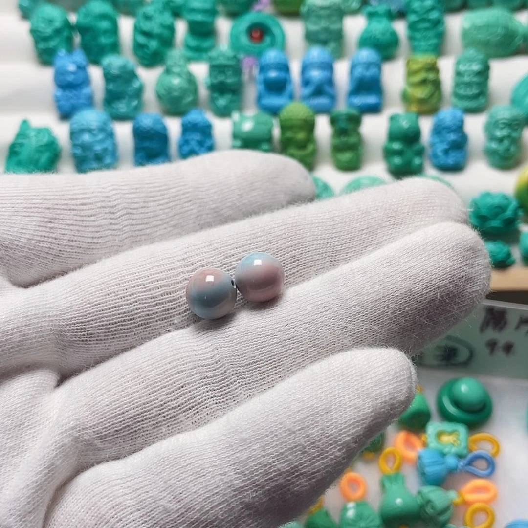 樱花粉圆珠尺寸卡8➕