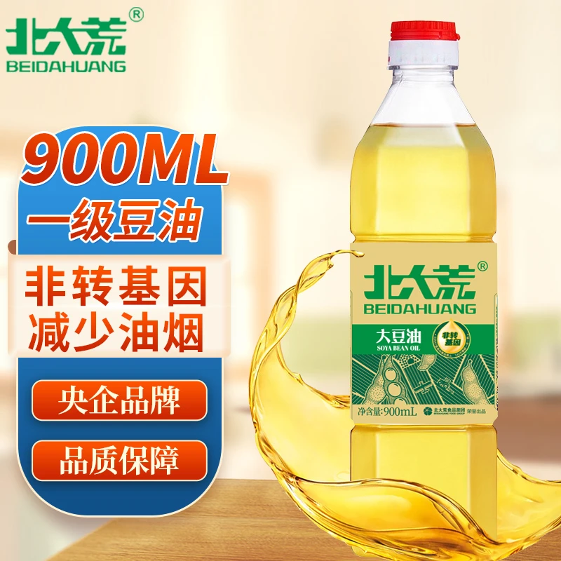【红旗优选】北大荒一级大豆油900ml