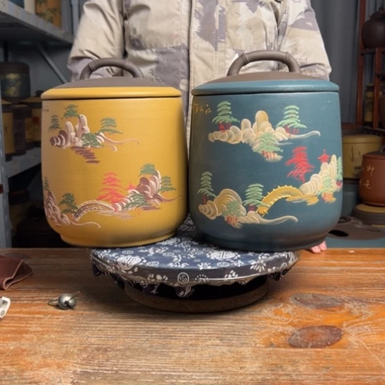紫砂茶叶罐紫砂艺术