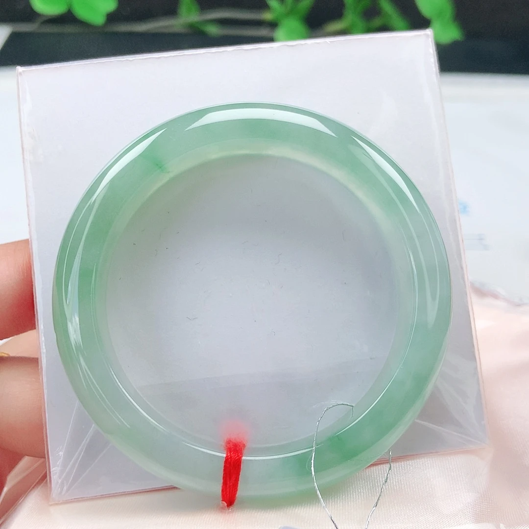 翡翠未镶嵌手镯53➕圈