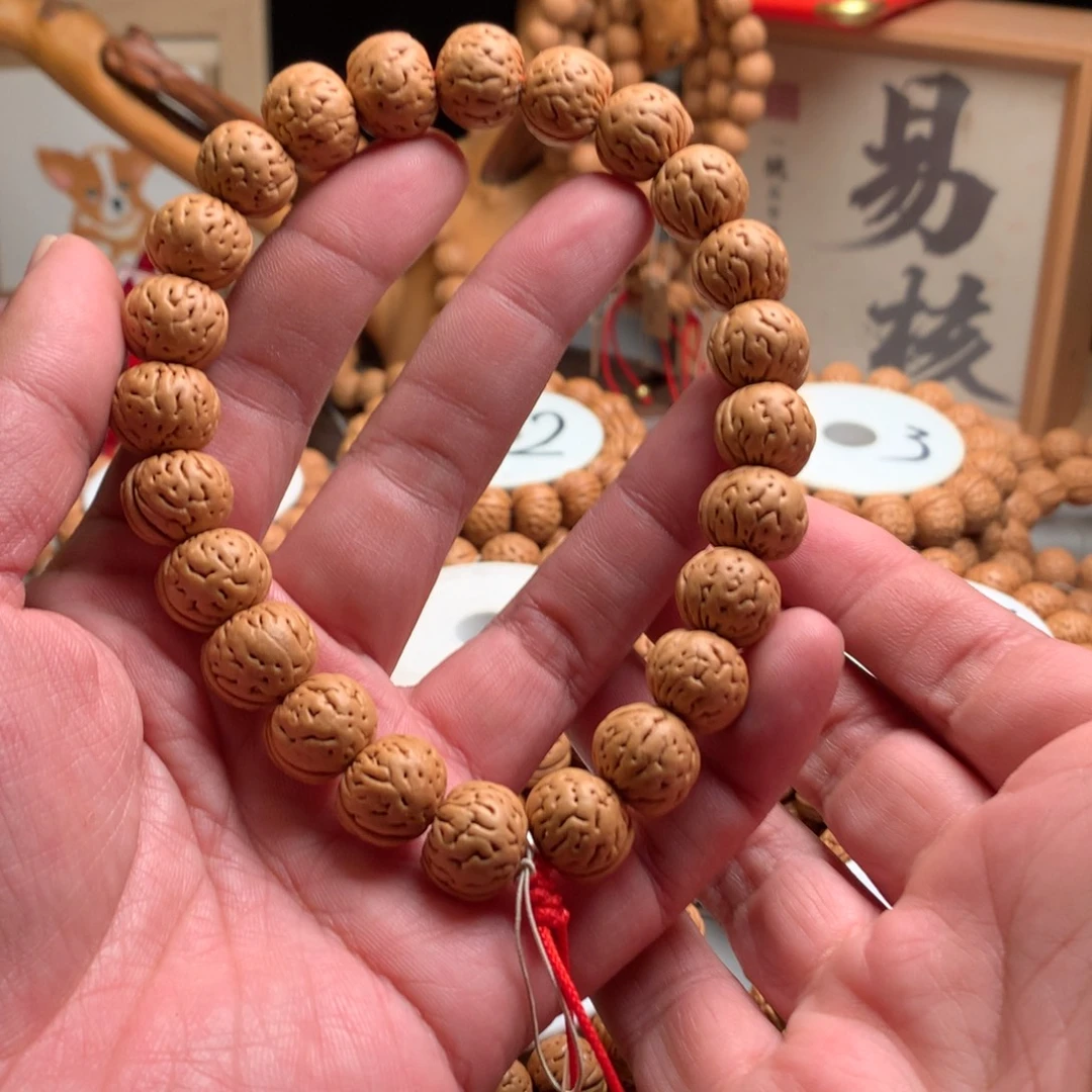桃核手串【霸王花】1.6桃核手持