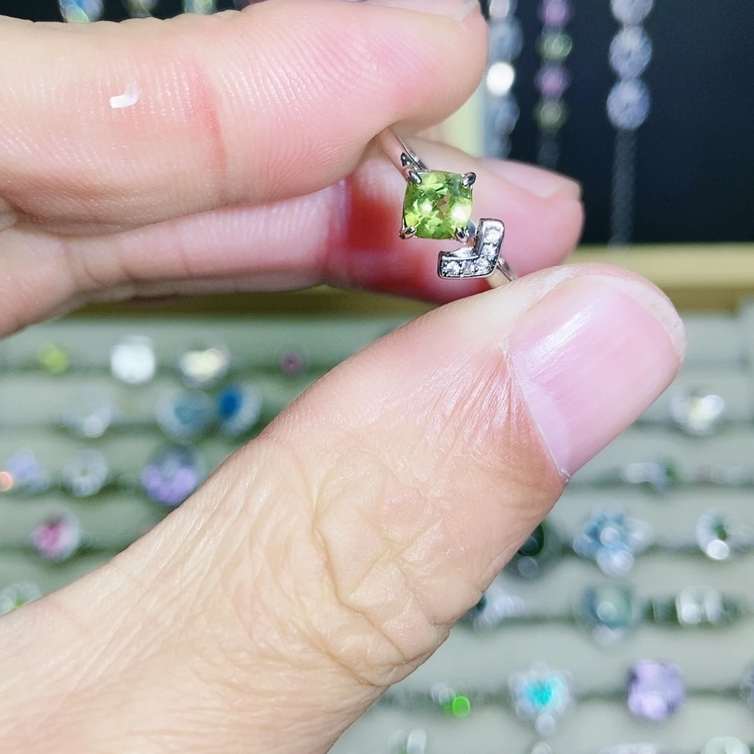 【闪购商品】未镶嵌戒指橄榄石