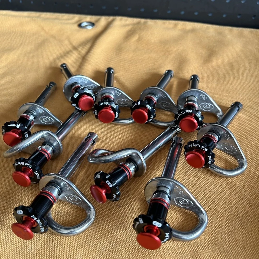 Kc可拆卸膨胀螺丝锚点岩钉高空作业攀岩空调安装专用工具